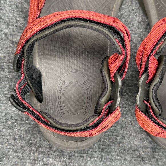 Teva Terra Fi Lite Hiking Sandals Women Size 9 Red Athleitc Summer Outdoor Shoes - Picture 10 of 14